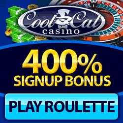 CoolCat - Play Roulette with 400% + $50 Free